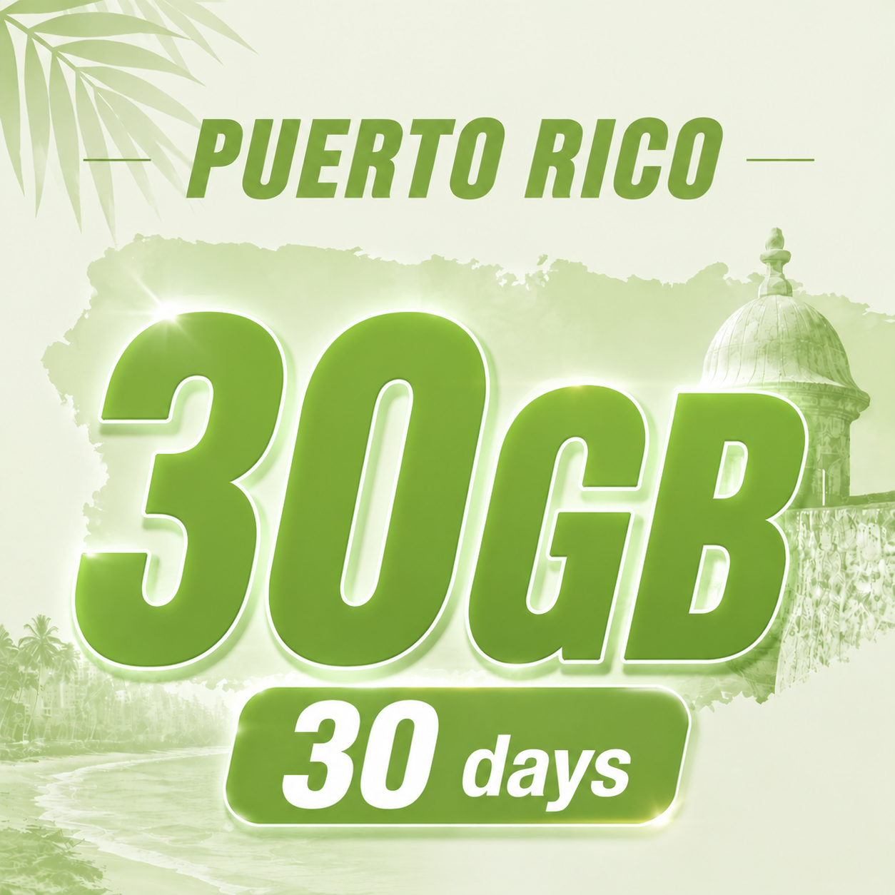 Puerto Rico 30GB/30 days www.statelinker.com