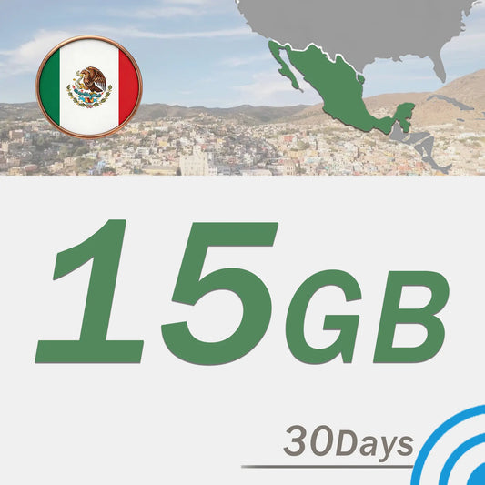 Mexico 15GB/30 days - www.statelinker.com