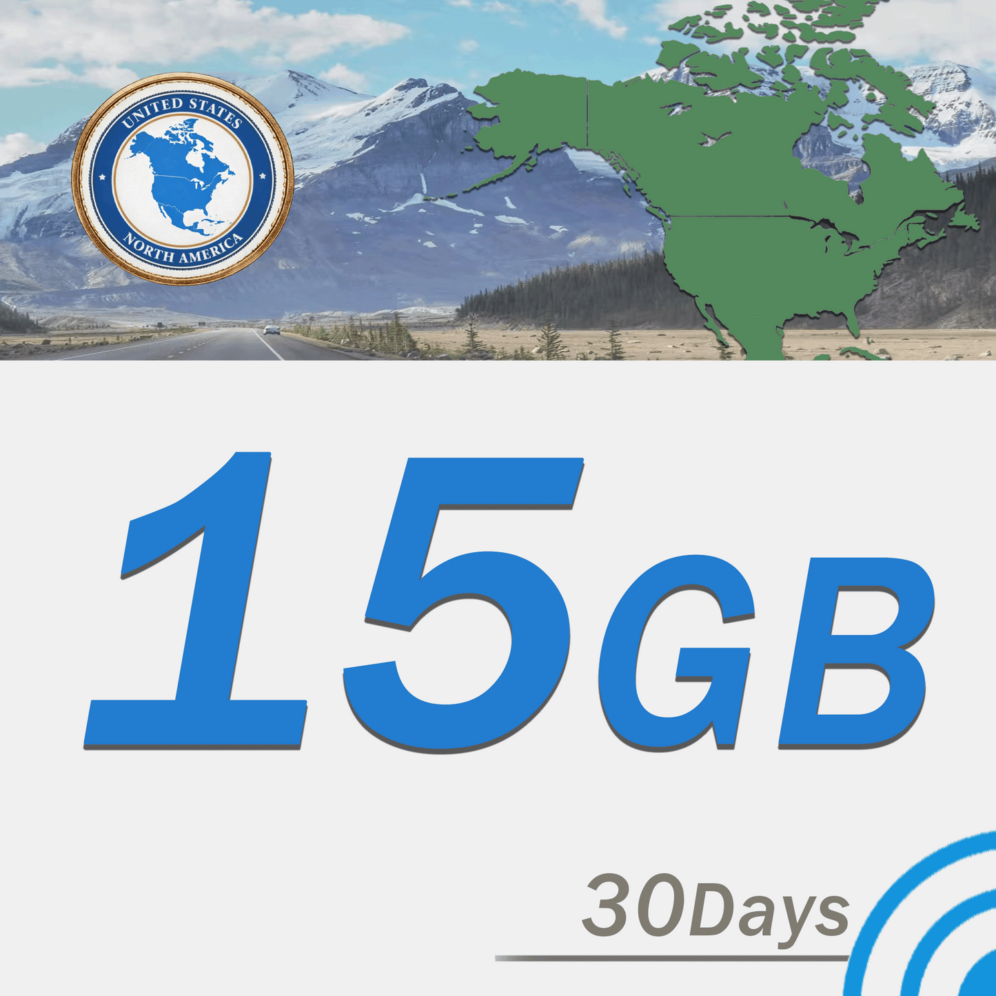North America 15GB/30 days - www.statelinker.com
