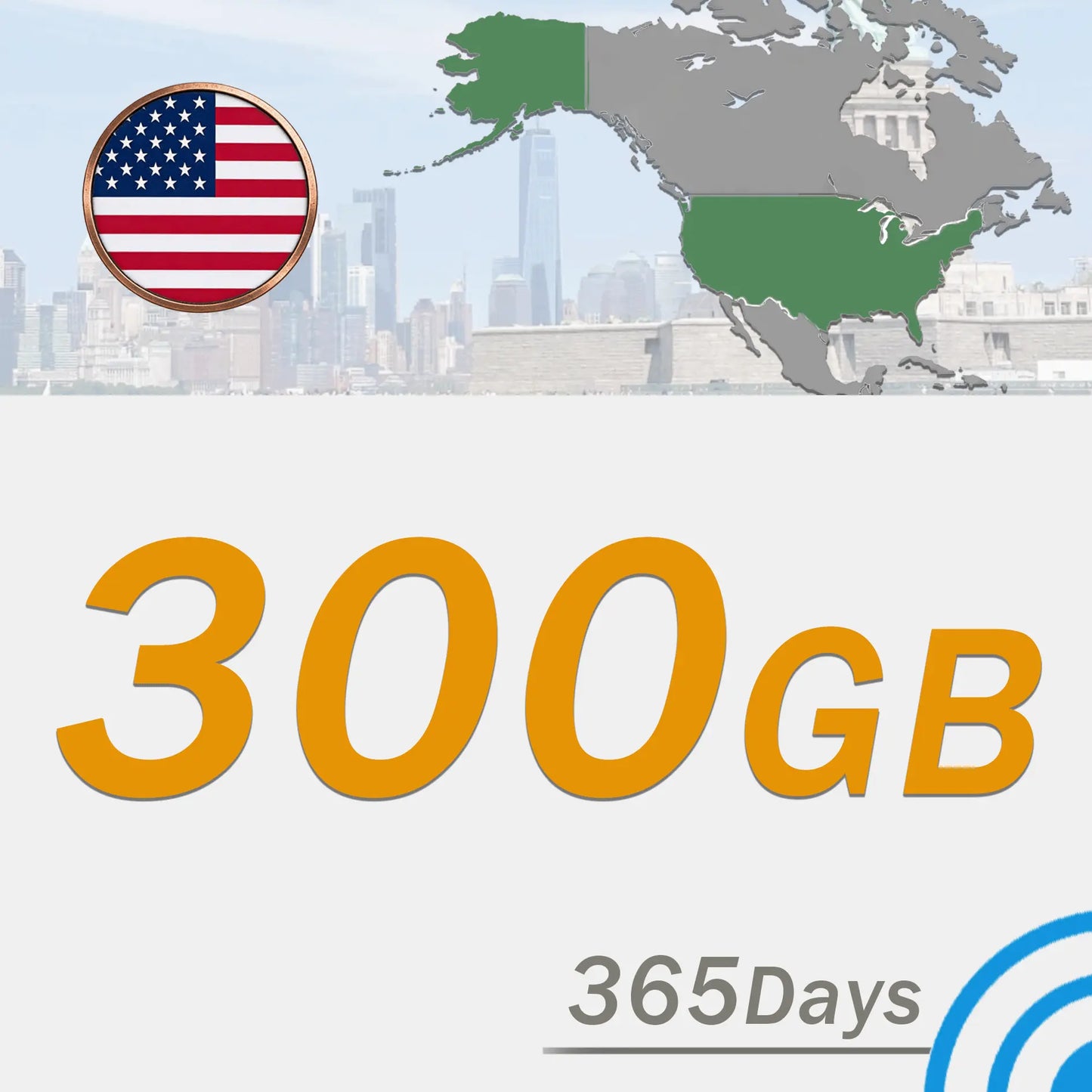 USA 300GB/365 days - www.statelinker.com