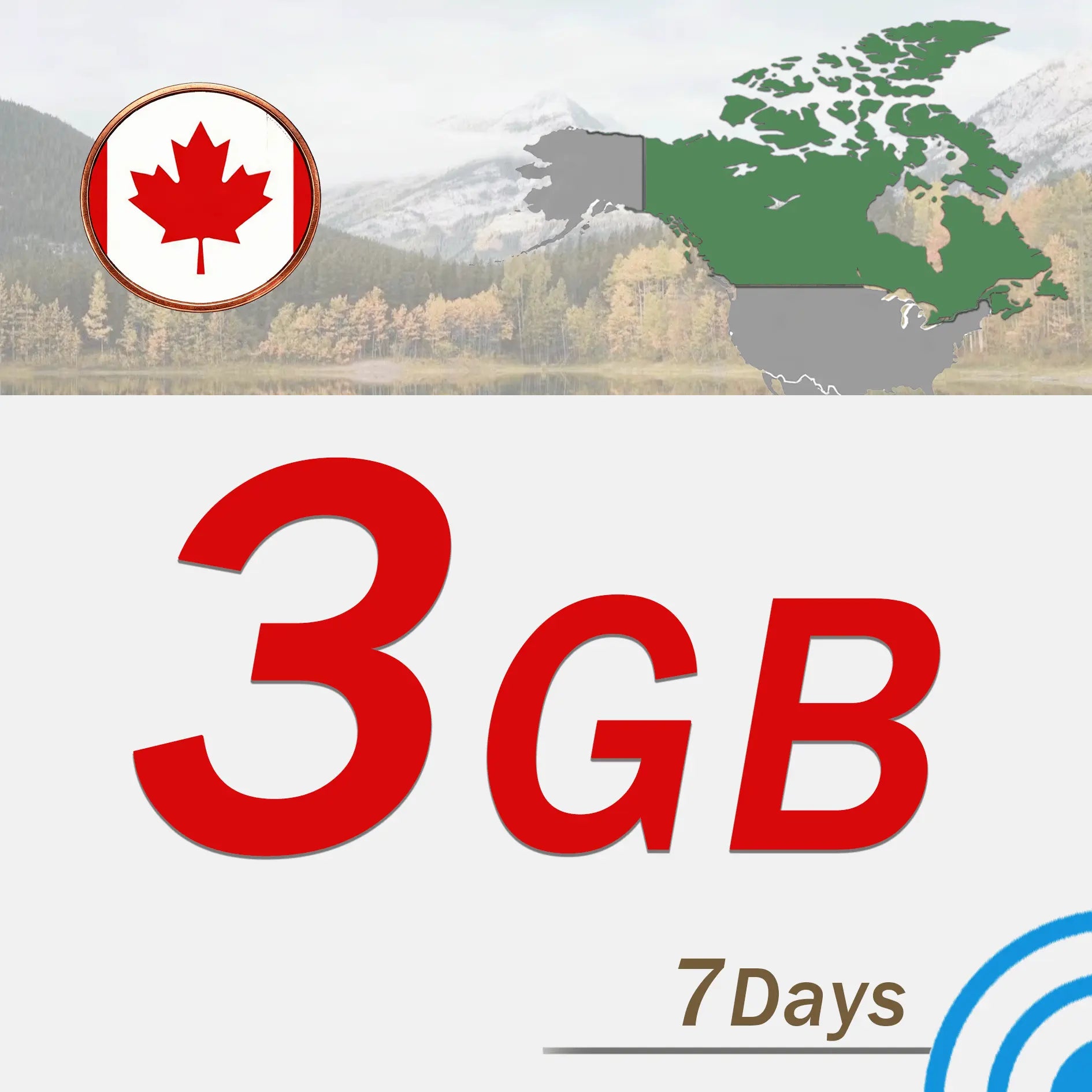 Canada 3GB/7 days - www.statelinker.com