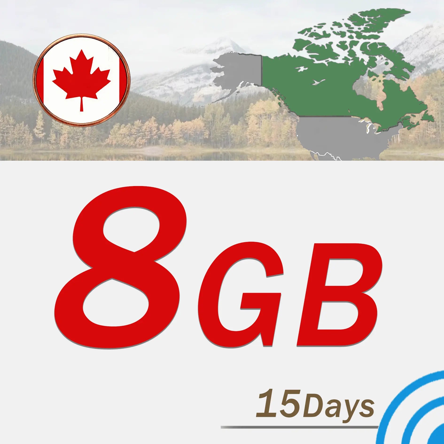 Canada 8GB/15 days - www.statelinker.com