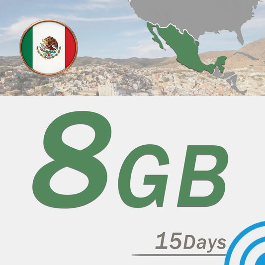 Mexico 8GB/15 days - www.statelinker.com