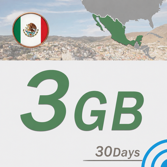 Mexico 3GB/7 days www.statelinker.com